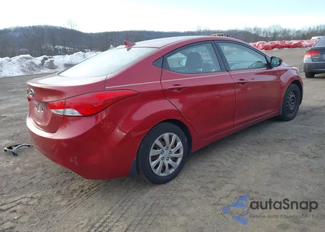 2012 Hyundai Elantra Gls (Ulsan Plant) из США, поврежденный, VIN KMHDH4AE2CU274529